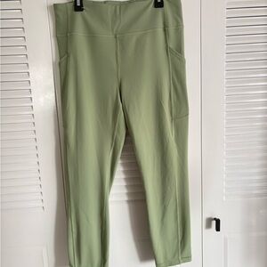 Lululemon Athletica Light Green Cropped Pants